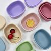 Food Grade Silicone Lunch Box 200/300/600ML with Lid Food Container Fresh Keeping Heat Resistant Microwave Oven Lunch Box