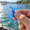 Realistic Fishing Bait Lifelike Body Lure, Artificial Muscle Frog with Professional Lure Glitter, Flexible Swimming for Freshwater Saltwater Predatory