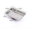 Soft Rubber Base Magnetic Parts Tray Stainless Steel Parts Bowl New Screw Tray  Auto Repair Tools
