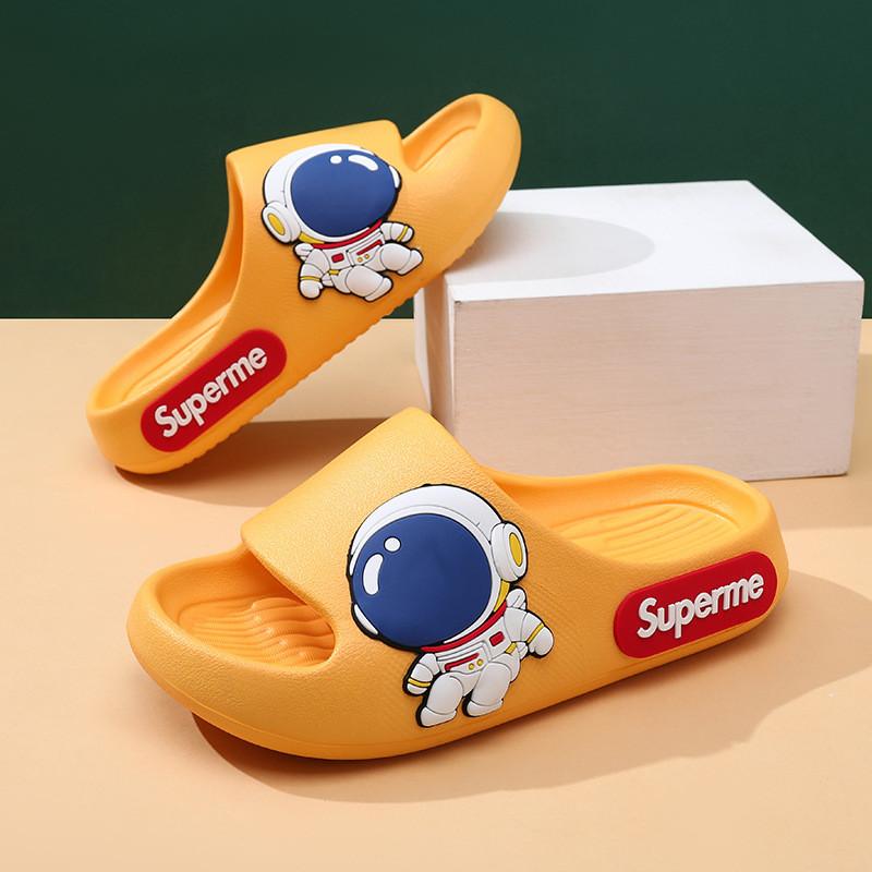 Pantofole per Bambini Mario Design Cartone Animato Cool Ragazzi Estate Indoor Antiscivolo Suola Morbida