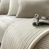 Plush Sofa Cushion Modern Fashion Winter Non-slip Seat Cushion Cover Cover Towel Winter Fabric Seat Cushion