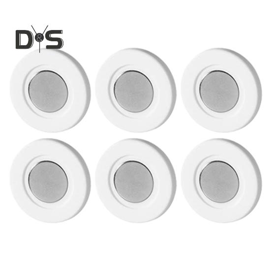 

6/12 шт. Магнитные держатели для пультов дистанционного управления Простая установка без сверления Настенное крепление Органайзер для пультов дистанционного управления Кронштейны для хранения 6pcs