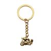 Chaveiro com Charme de Golfe Letra Pingentes de Coração Chaveiro Esportivo 28mm