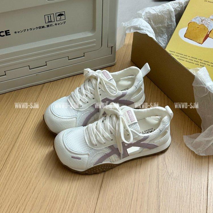 

[youshilai] thick-soled bag head sports sandals 2025 breathable hollow German training shoes versatile little white shoes 35
