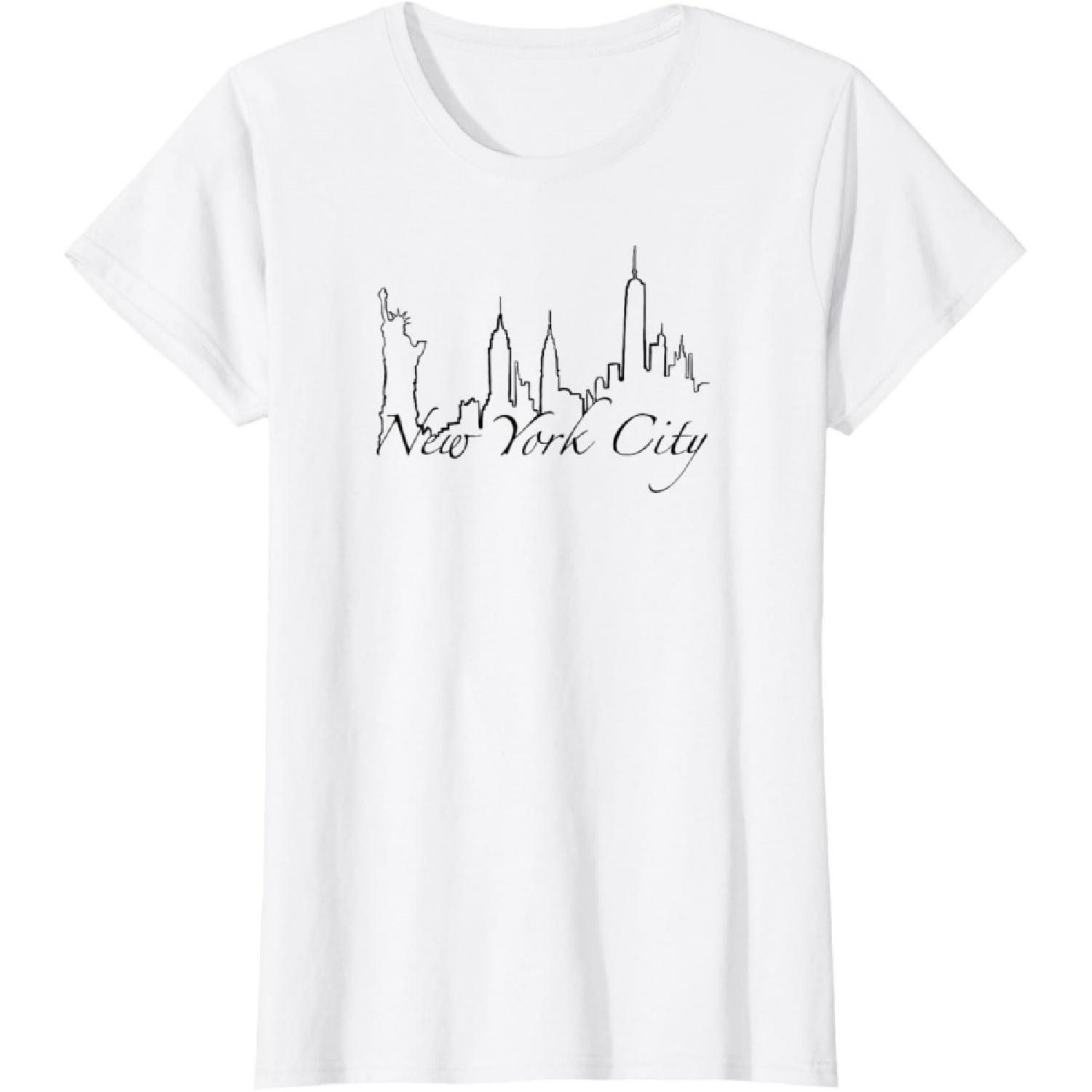 CityLines - New York City Skyline T-shirt for Women and Kids T-Shirt S