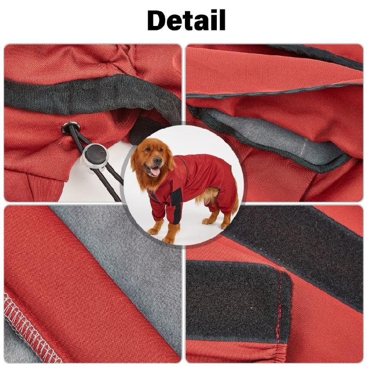 Waterproof Rainwear for Small To Large Dogs and Puppies Large Ponchos