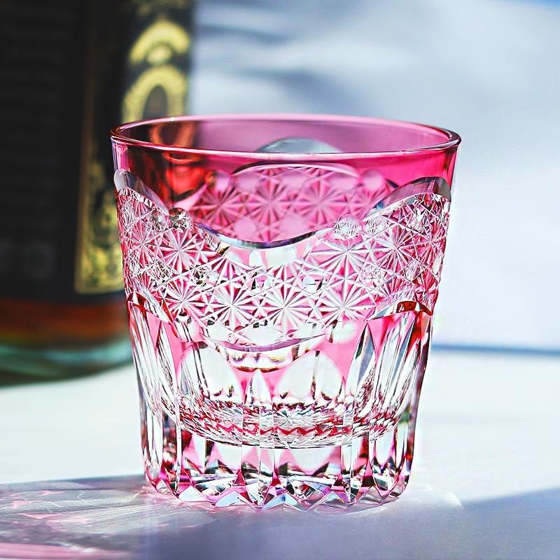 Edo Kiriko Crystal Whiskey Glass