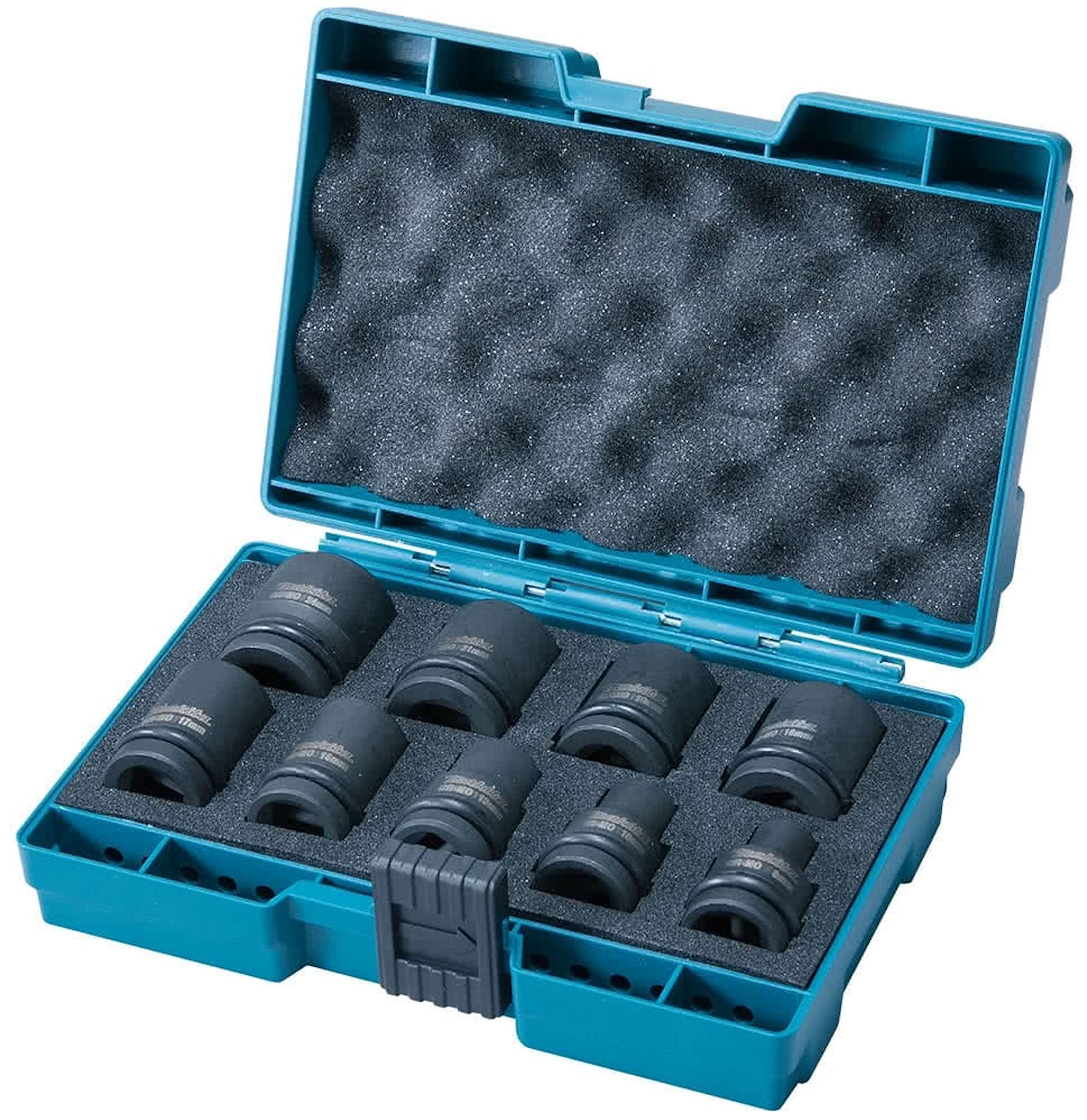 

Makita B-66232 Socket Set, 1/2 inch (12.7 mm) Drive, Impact Wrench with Storage Case [Parallel Import]