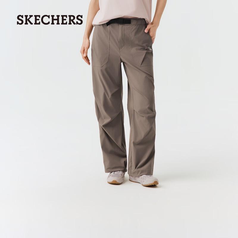 Skechers Women s Breathable Cooling Straight-Leg Casual Sport Pants M