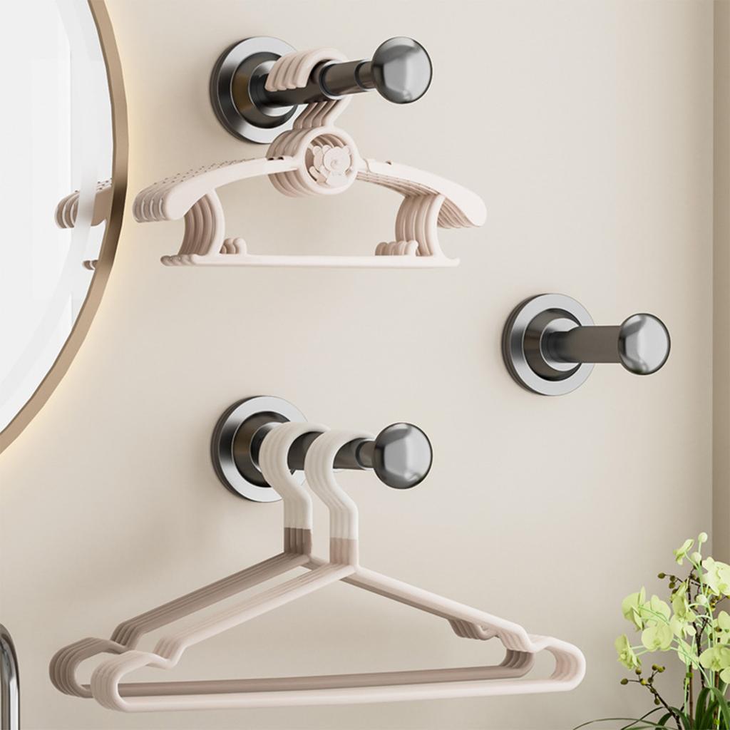 Przenośny organizer na wieszaki do szafy Stojak rozkładany Prosty w użyciu do organizacji do 60 wieszaków w małych przestrzeniach