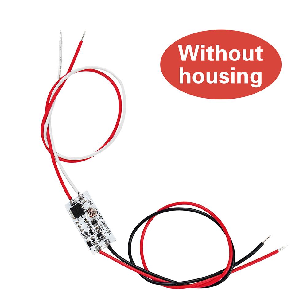 DC 12-80V Light Controlled Induction Switch Motorcycle Electric Vehicle Led Headlight Automatic Control Switch Automatic Light