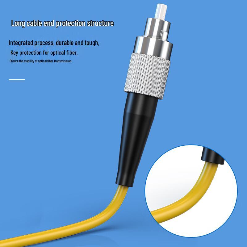 FC-ST Single-Mode Duplex Glasfaser-Patchkabel