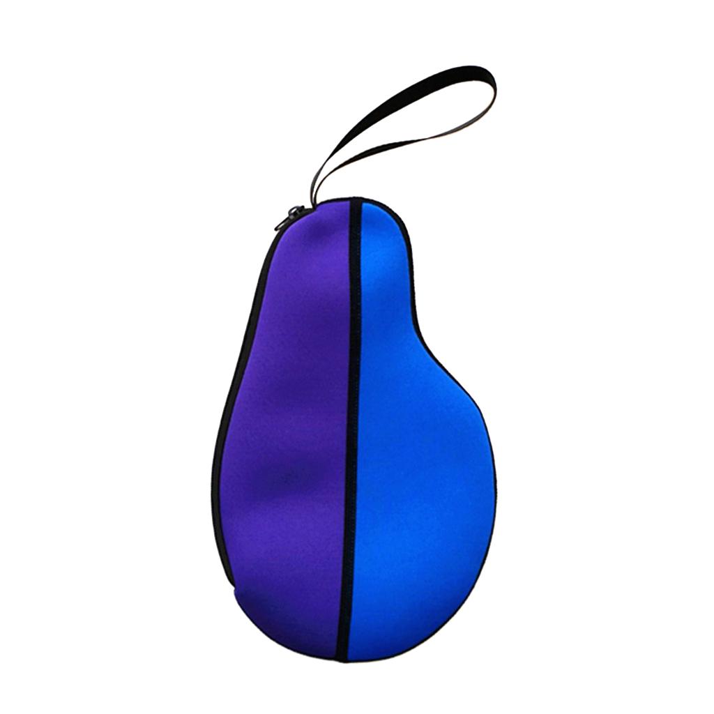 Neoprene Table Tennis Racket Case Pong Paddle Bag Cover Pouch