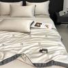 Mei Yun Ge Full Embroidery Series Water Washed Ice Silk Summer Quilt