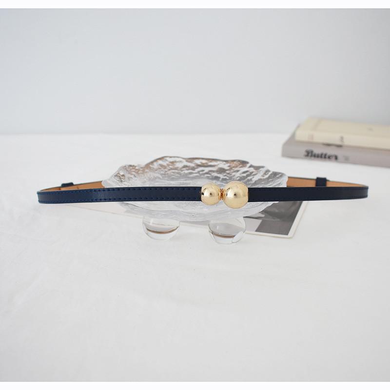 Thin Elegant Womens Fashion Belt For Dresses And Coats In Colors Stylish