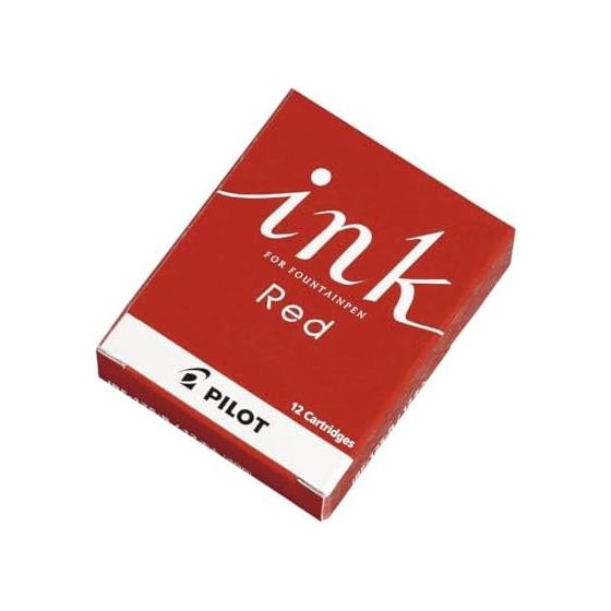 PILOT Ink Cartridge Fountain Pen Cartridge Ink Red IRF12SR Pilot