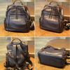First Layer Cowhide Leather Backpack Female 2025 New Soft Leather Korean Version Large Capacity Weekend Holiday Travel Backpack