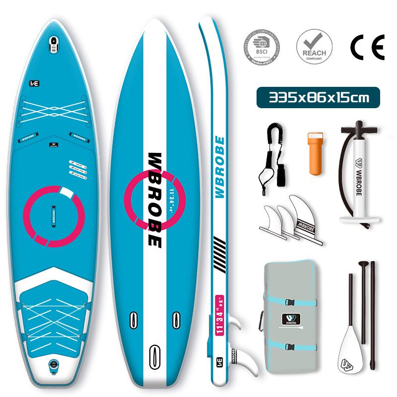 Professional Racing PVC Inflatable Stand-Up Paddleboard for Outdoor Use