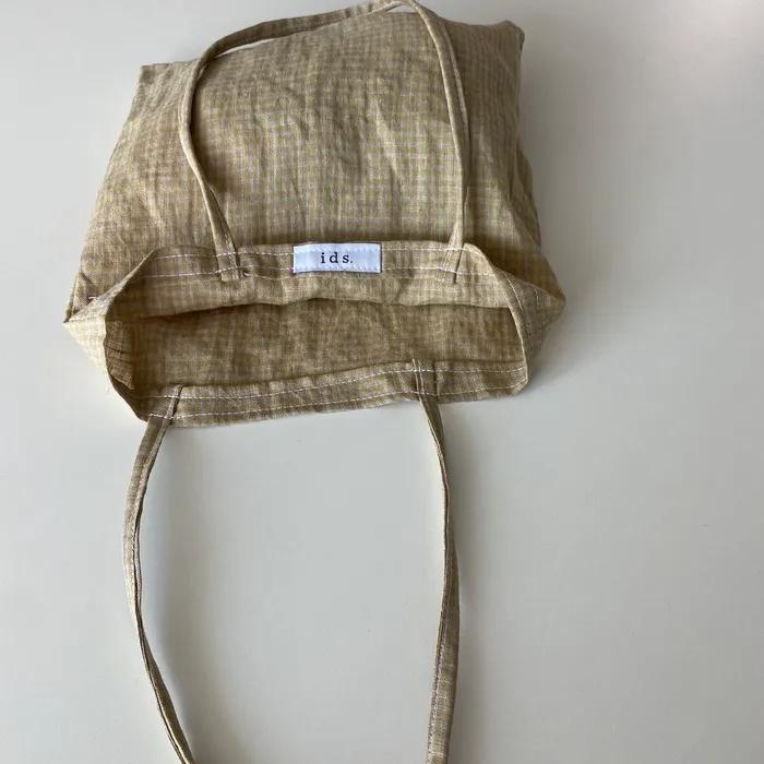 Mustard Linen Mini Bag