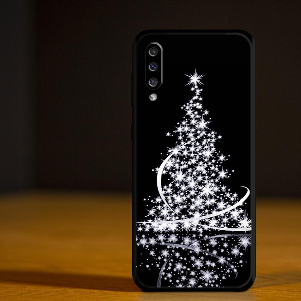 Custodia per telefono per Samsung Galaxy A70 A50 A30s A20s A20e M62 M52 M51 M32 M31 M31s M22 M21 M12 Cover Buon albero di Natale Cervo