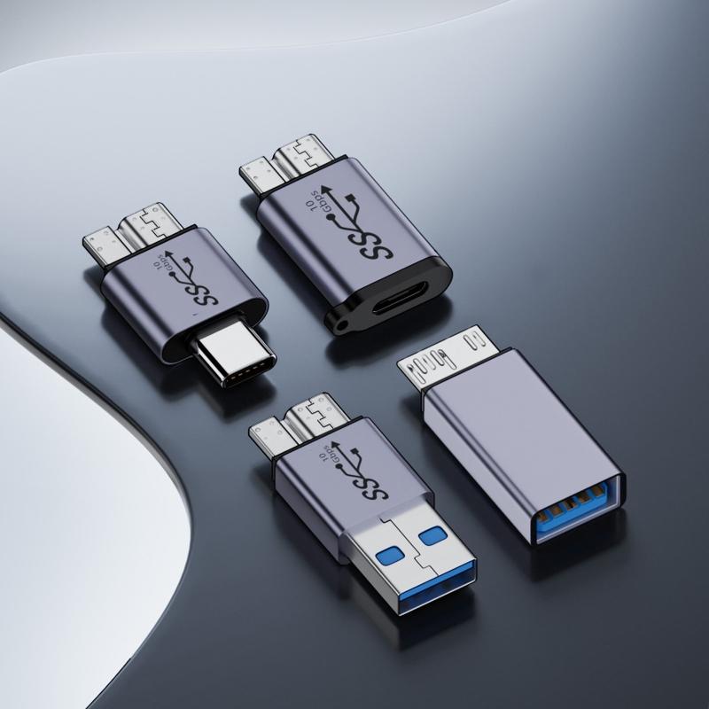 USB 3.0 Type C Female to MicroB Male Converter USB C to MicroB Charge Data Sync Adapter USB C to MicroB Adapter