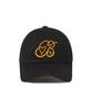 BEYOND CLOSET New Logo Stitch 16-Count Washed Cotton Cap Black