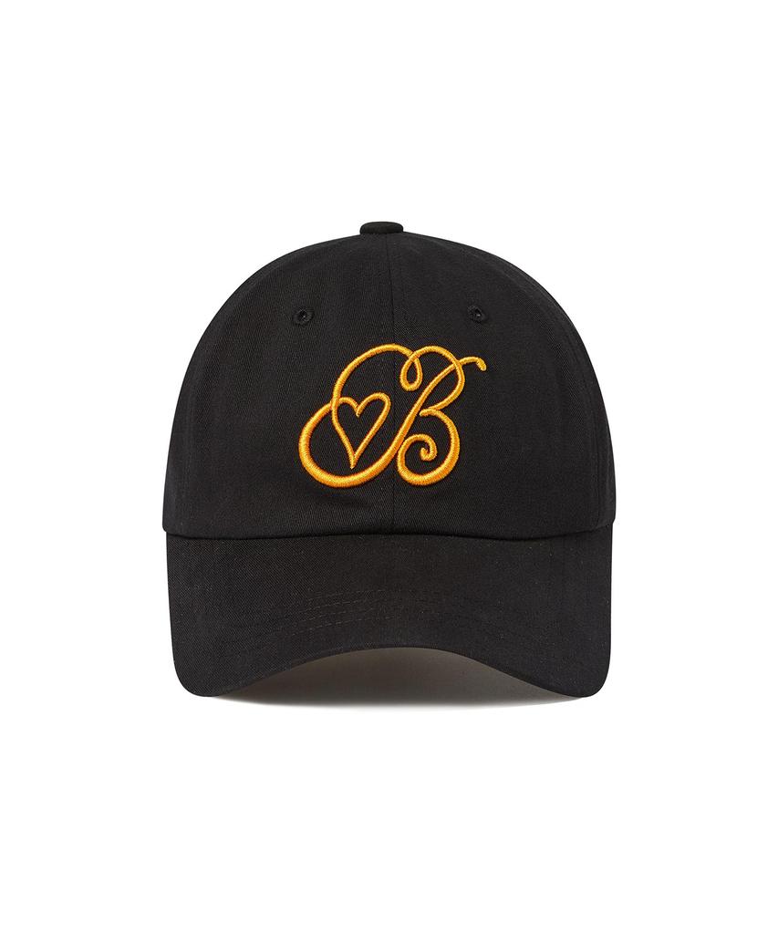 BEYOND CLOSET New Logo Stitch 16-Count Washed Cotton Cap Black