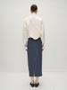 Longmei Women's High Neck Long Sleeve Top - Early Spring 2026 VKC Style, Simple Commute, Half-Open Collar Shirt