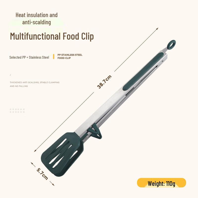 Silicone Anti-scald BBQ & Food Tongs