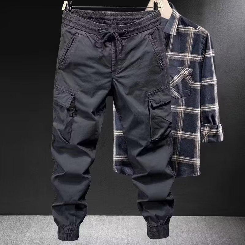 2024 Men's Trendy Multi-Pocket Casual Work Trousers