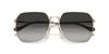 Coach Sunglasses HC7165D CR638 SHINY LIGHT GOLD 60 Women's