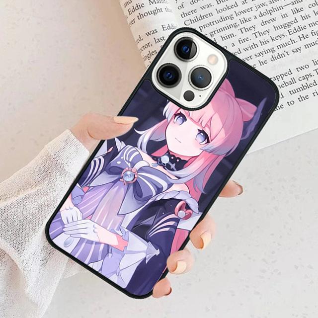 Genshin Impact Sangonomiya Kokomi Phone Case For iPhone 17 Air 15 16 Cover 11 13 14 Pro Max 12 Plus Max Fundas