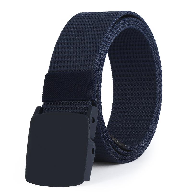 Military Fan Accessories Canvas Tactical Pants Belt Outdoor Unisex Casual Belt Nylon Woven