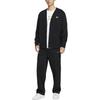 Nike V-Neck Logo Print Slim Fit Single-Breasted Long Sleeve Knit Cardigan Men Tops Black FN3899-010