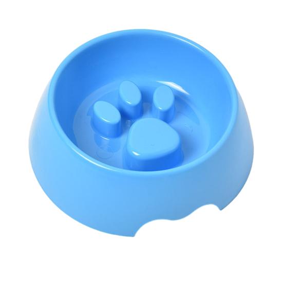 Haustier Schlecknapf Kunststoff Hundefutternapf Langsamfütterung Katzennapf Anti-Erstickungs-Fressnapf für Hunde Katzen Gesundes Fressen