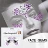 Europe Masquerade Face Stickers Safe Acrylic Drill Adults Children Facial Decoration Adhesive Stickers Party Dance Supplies