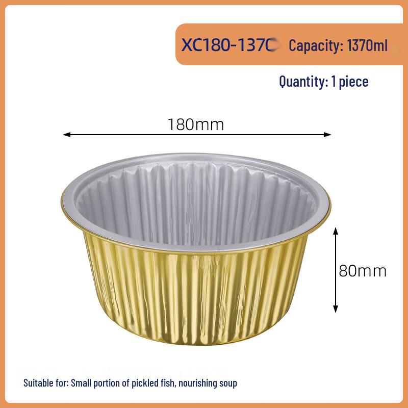 COFLYEE Disposable Aluminum Foil Bowls