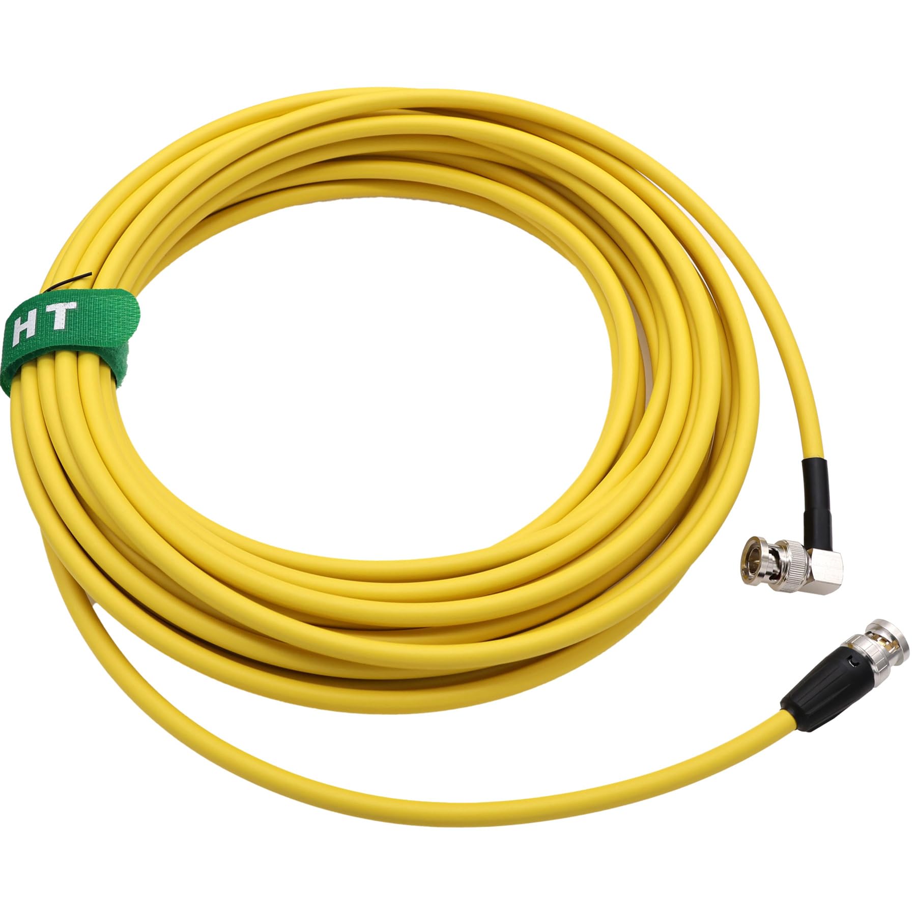 

Hangton 12G 4K SDI Coaxial Video Cable BNC to BNC Canare 10m Yellow Shielded for ARRI Alexa 35 RED Komodo Blackmagic Sony FS7 FX9 FX6 SmallHD Atomos