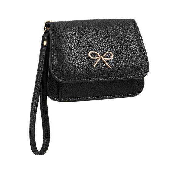 Damen Clutch Geldbörse Mini Geldbörse mit Reißverschluss Münzfach Ausweisfenster Schlanker Kreditkartenhalter Geldbörse für Damen Mädchen