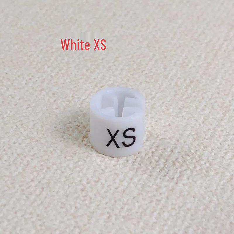 Double-Sided Round Clothing Size Marker Clip for Adult & Children Hangers