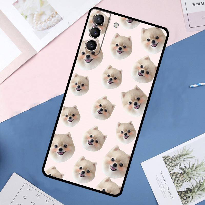 Pomeranian Dog Case For Samsung Galaxy S24 Ultra S20 S21 S22 S23 S25 Ultra S9 S10 Plus S25 FE Back Cover
