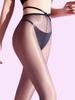 Oil Shiny Glossy Sheer Ultrathin Pantyhose Bandage Waist Bowknow Women'S Tights Slimming Leg Woman Fashion Stocking