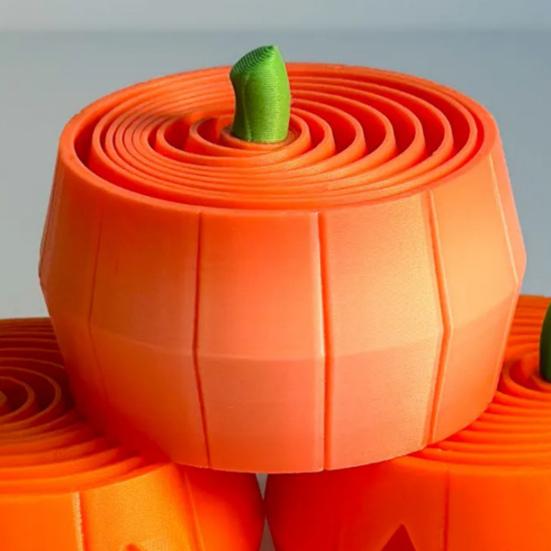 Halloween Pumpkin Tower Decompression Toy 3D Printed Layered Spiral Cone Fidget Toy Mini Sensory Toy for Stress Anxiety Relief