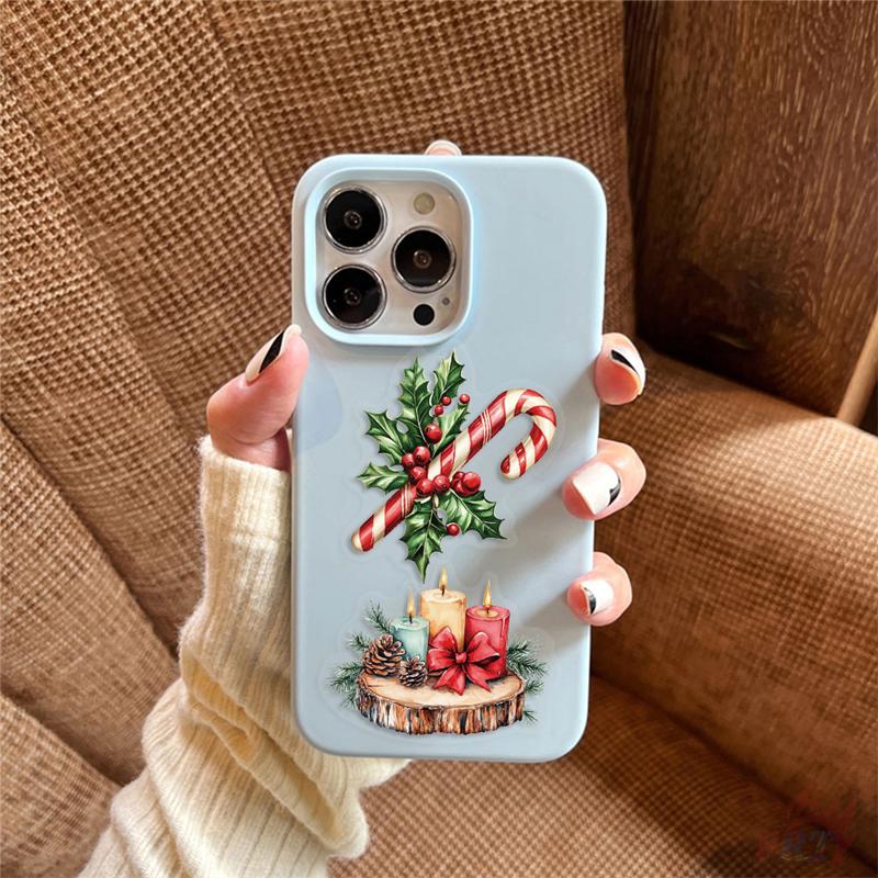 50Pcs/Set Retro ChristmasPET Stickers Waterproof DIY Fashion Doodle Decals Stickers