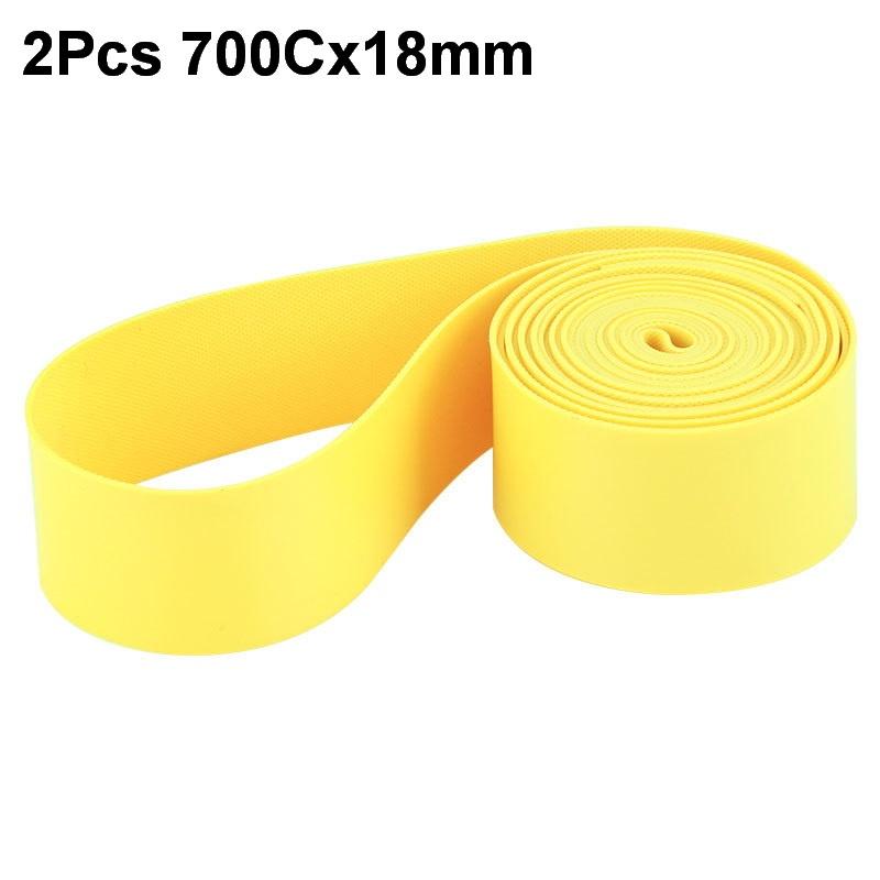 2Pcs Bicycle Rim Strip Tape Anti Puncture Durable Pvc For Road Mountain Bike Repair