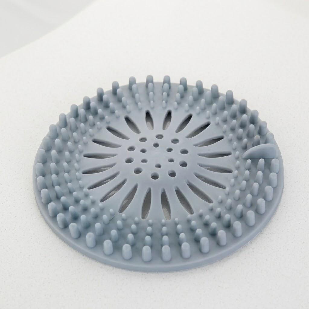 

Bathroom Sink Drain Hair Catcher Round Stopper Filter 1PC Washbasin Plug Multifunction Bath Tool Accessories синій