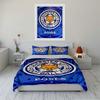 Set Biancheria da Letto Leicester City Football Club Set Biancheria da Letto (1 copripiumino, 2 federe, piumino non incluso)