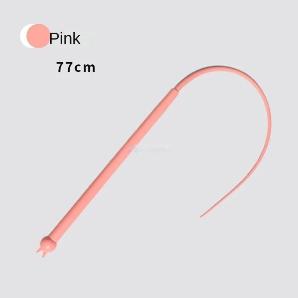 Simulated Mouse Tail Long Tail Cat Toy Stick Silicone Pet Products Pet Interactive Interactive Cat Teaser