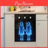 Halloween In Hand Hand Ghost Girl Glass Kitchen Home Decoration Wall Stickers