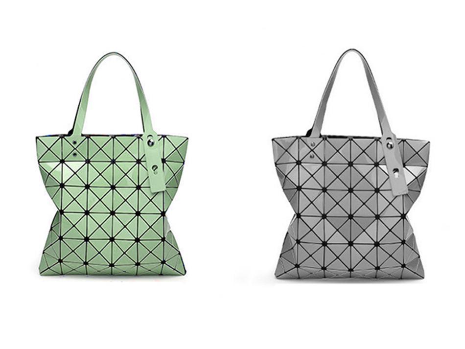 Geometrische Raute Damen Schultertasche - Sommer 2020 Japanischer Stil Trendige Handtasche